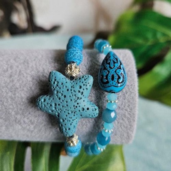 Armbänder Hellblau Perlen Armbänder Hellblau Perlen von MarioMariani