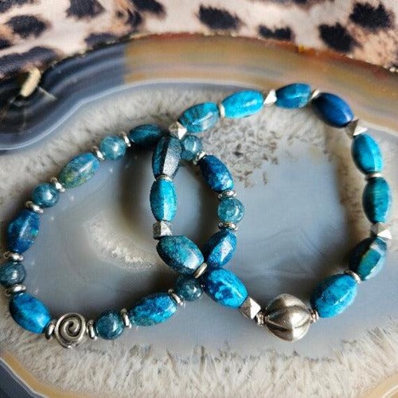Armbänder Türkis 2Er-Set Perlen von MarioMariani