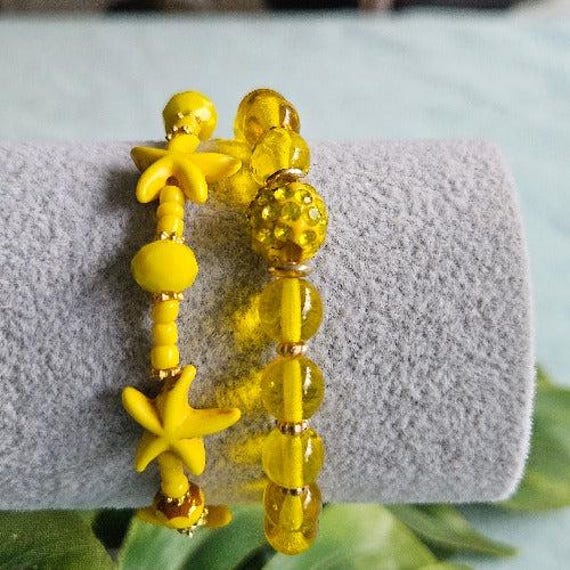 Armband Kristall Gelb 2Er-Set von MarioMariani