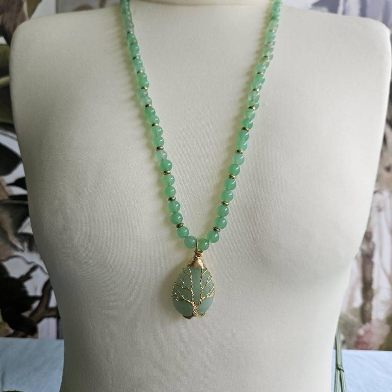 Kette Chrysopras Mit Anhänger Kette Chrysopras Mit Anhänger von MarioMariani