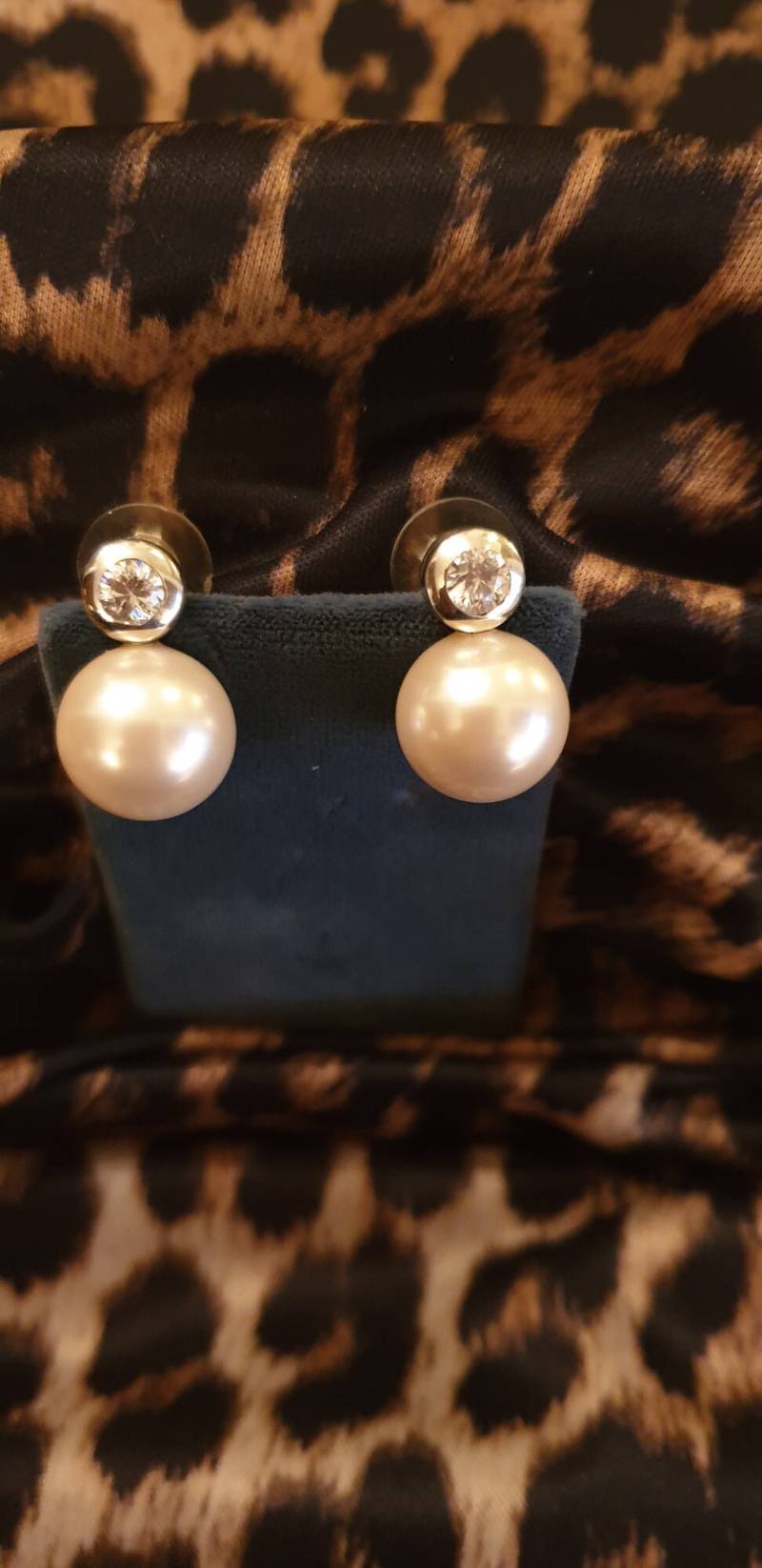 Ohrstecker South China Pearls 14 Mm Weiß, 985Er Sterling Silber von MarioMariani