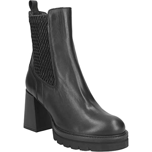 Maripe Stiefelette Xenia, Glattleder, Schwarz, Damen EU 39 von Maripé