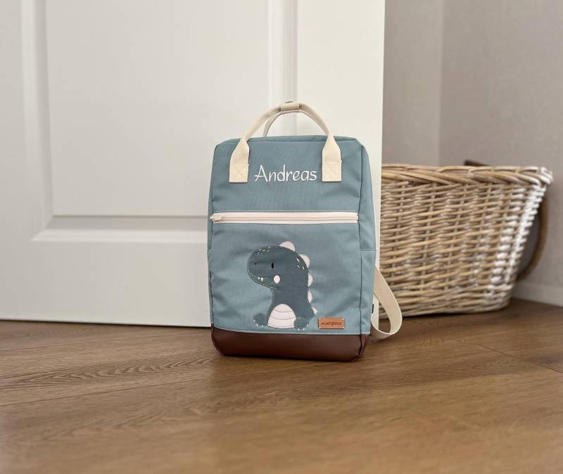 Kinderrucksack Dino, Personalisierbar Kinderrucksack Dino, Personalisierbar von MariposaDesignShop