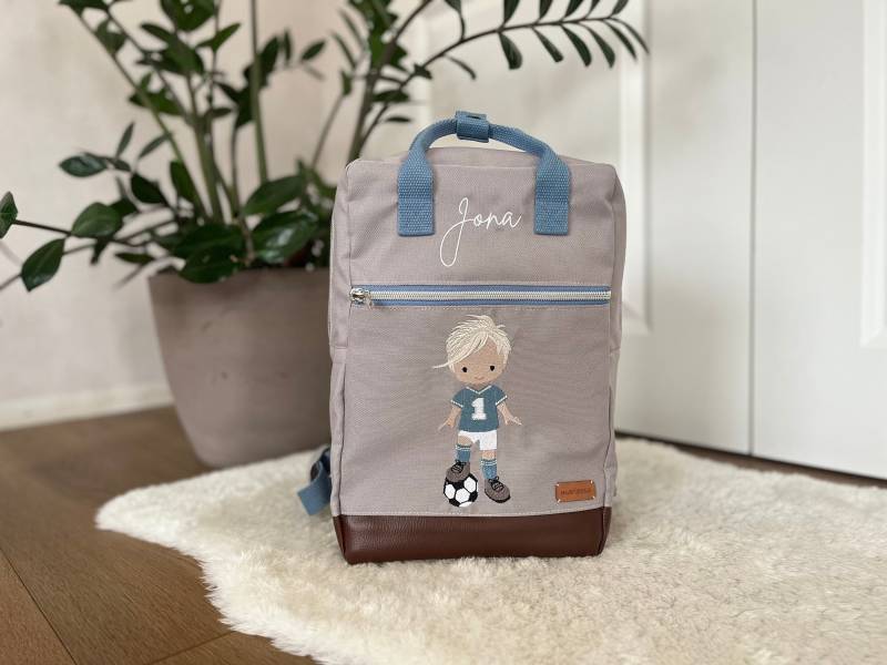 Kinderrucksack Fußballer Kinderrucksack Fußballer von MariposaDesignShop
