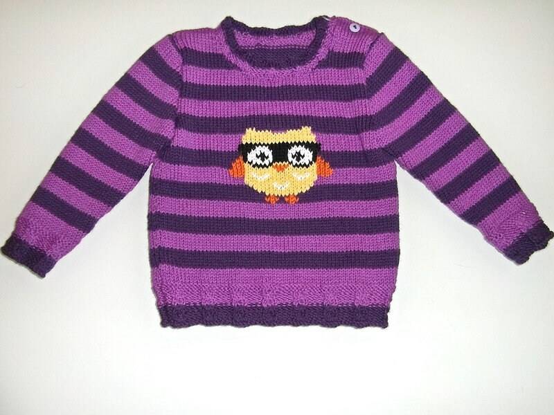 Babypulli Eulalia Gr. 80 cm von MariposaStricktraum