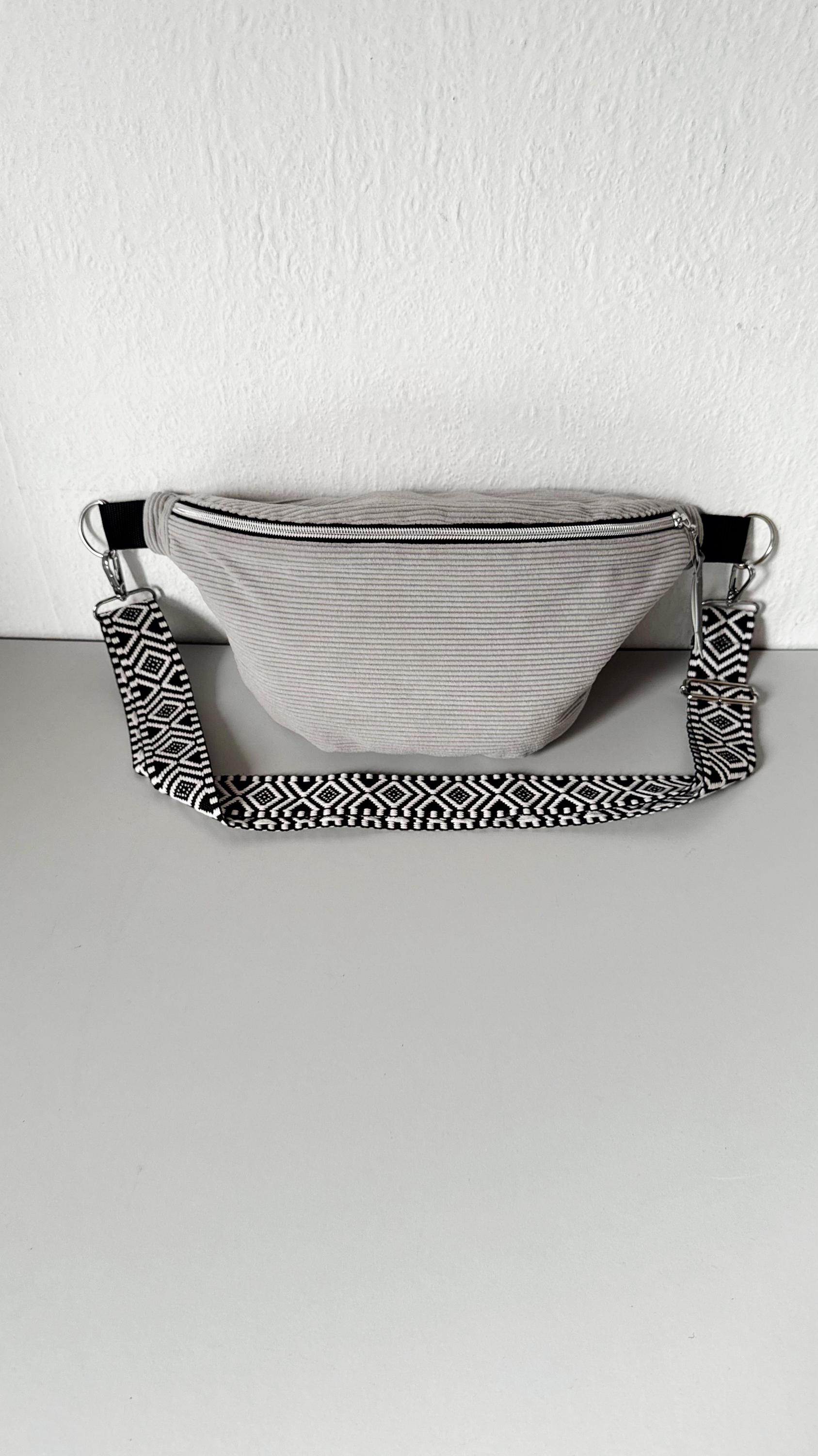 3 in 1 Slingbag Tasche Modell Graublau | Größe M von MarisasNaehzauber