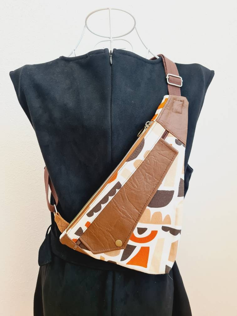 3 in 1 Slingbag Tasche Modell Western | Größe S von MarisasNaehzauber