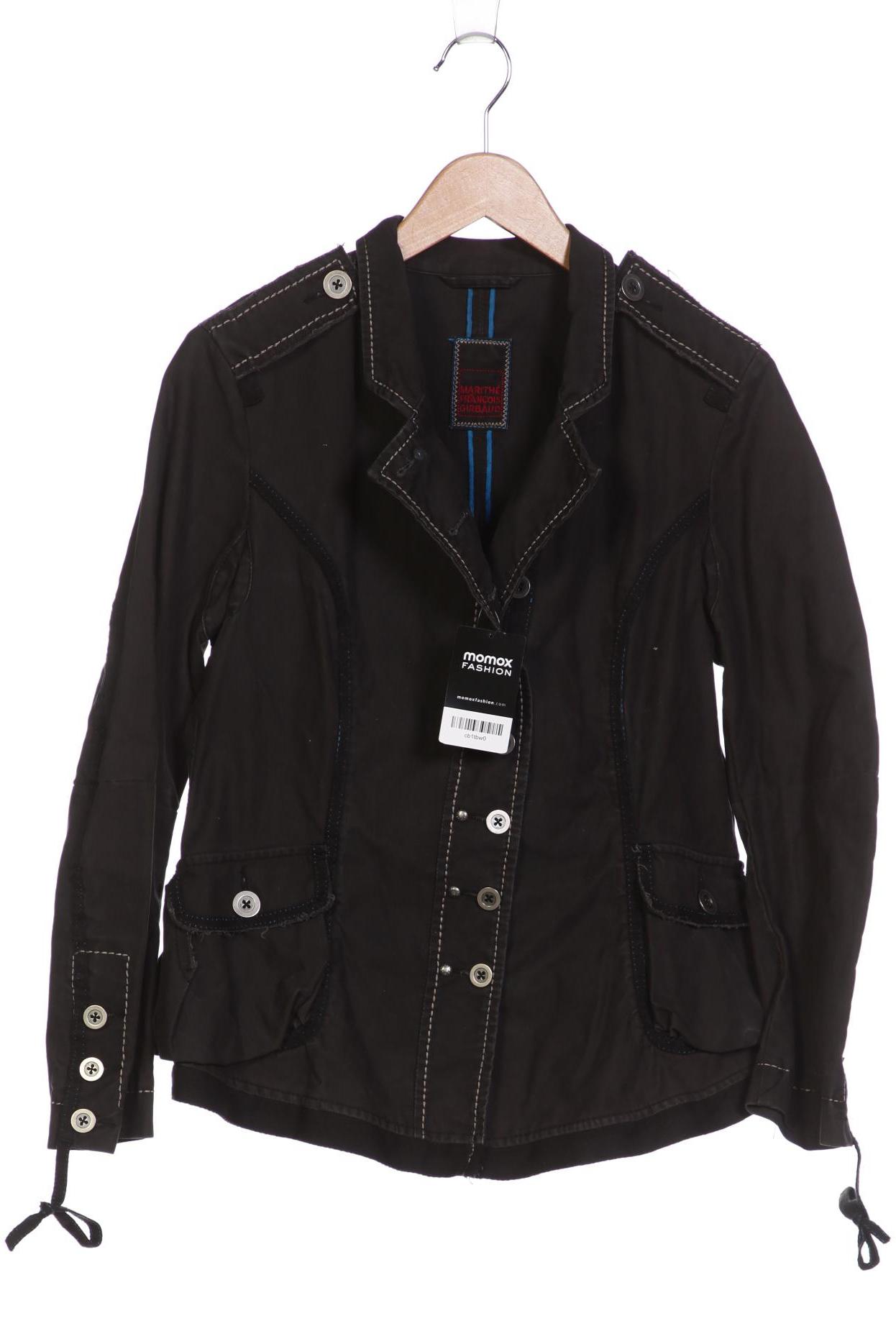 Marithe et Francois Girbaud Damen Jacke, schwarz, Gr. 42 von Marithe et Francois Girbaud