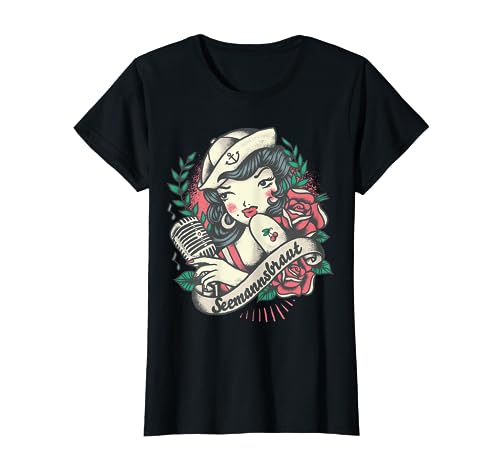 Cooles maritimes Seemannsbraut Spruch Damen T-Shirt von Maritime Spruch Meer Frauen Geschenk