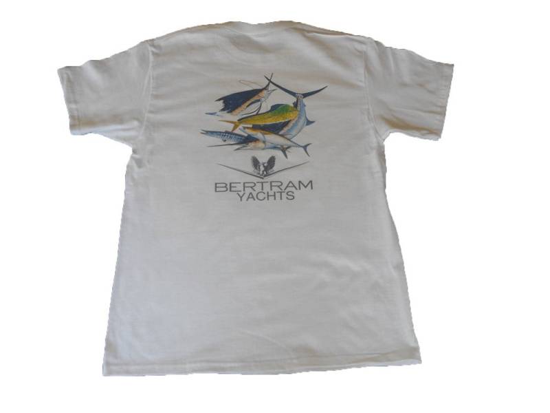 Bertram Yachts Fisch Langarm T-Shirt Bertram Yachts Fisch Langarm T-Shirt von MaritimeTees