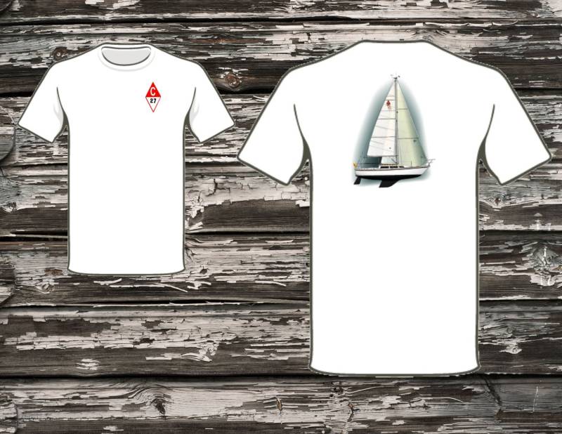 Catalina 27 Segelboot T-Shirt Catalina 27 Segelboot T-Shirt von MaritimeTees