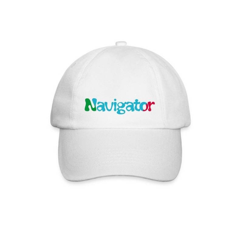 Maritimia Baseball Cap Navigator Cap Navigation-Edition - Weiss von Maritimia