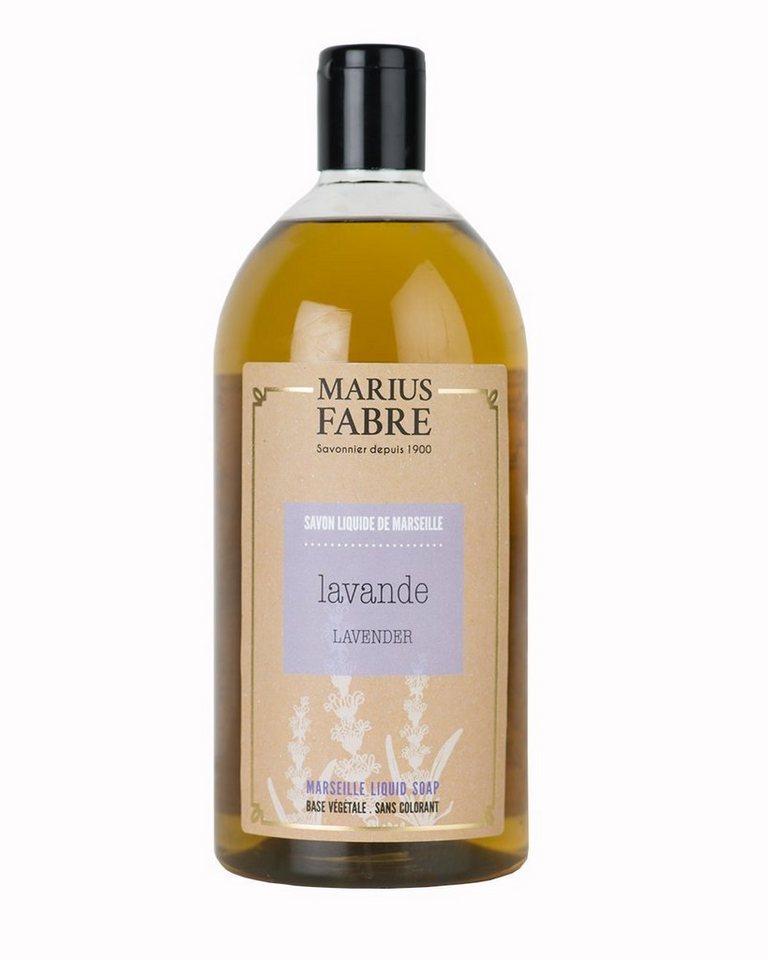 Marius Fabre Flüssigseife Lavendel 1 Liter Nachfüllflasche von Marius Fabre