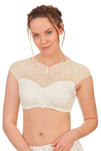 MarJo Dirndlbluse - Carola-FINJA - Creme von MarJo