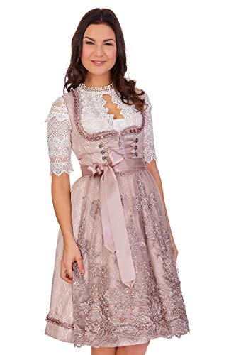 MarJo Midi Dirndl 2tlg. - EKATARINA - Puder von MarJo