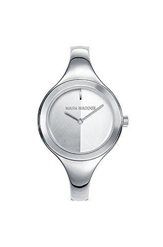 Mark Maddox Damen Analog Quarz Uhr mit Edelstahl Armband MF2003-47 von Mark Maddox