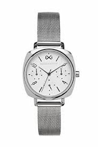Mark Maddox Damen Analog Quarz Uhr mit Edelstahl Armband MM0100-15 von Mark Maddox