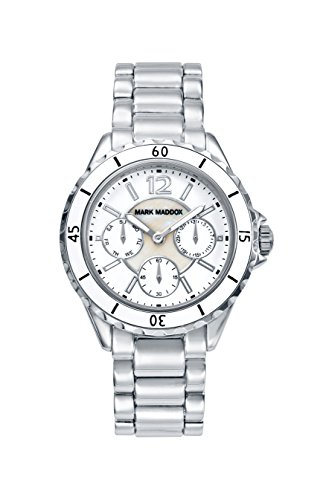 Mark Maddox Damen Multi Zifferblatt Quarz Uhr mit Edelstahl Armband MM0020-05 von Mark Maddox