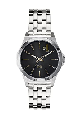 Mark Maddox Herren Analog Quarz Uhr mit Edelstahl Armband HM7107-57 von Mark Maddox