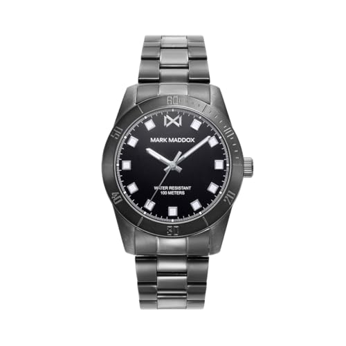 Mark Maddox - Uhr Stahl IP Grau Armband Sr Mm - HM0136-57 von Mark Maddox