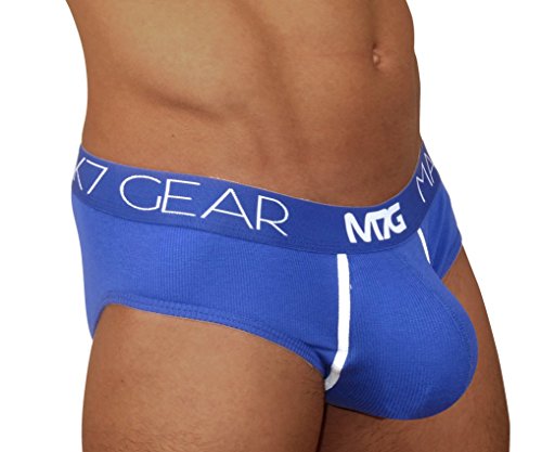 Mark7Gear Herren Slip, Track - blau - mit Sports Booster Technology, Small von Mark7Gear