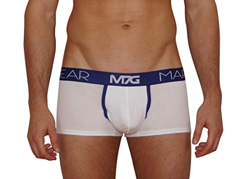 Mark7Gear Herren Pant PARTZ - Weiss - mit Boost Engeneering (Push-up)- Gr. Large, Weiß von Mark7Gear