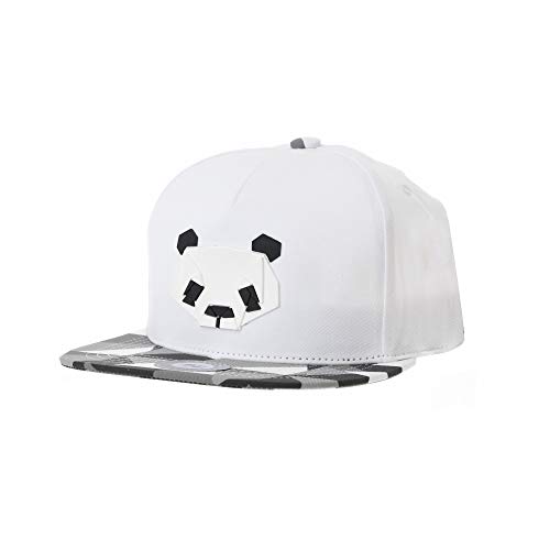 MarkMark Snapback Hut Panda Bear Paper Fold Patch Geometrie Muster Flache Krempe Baumwolle Baseball Cap TR2935, weiß, 58 von MarkMark