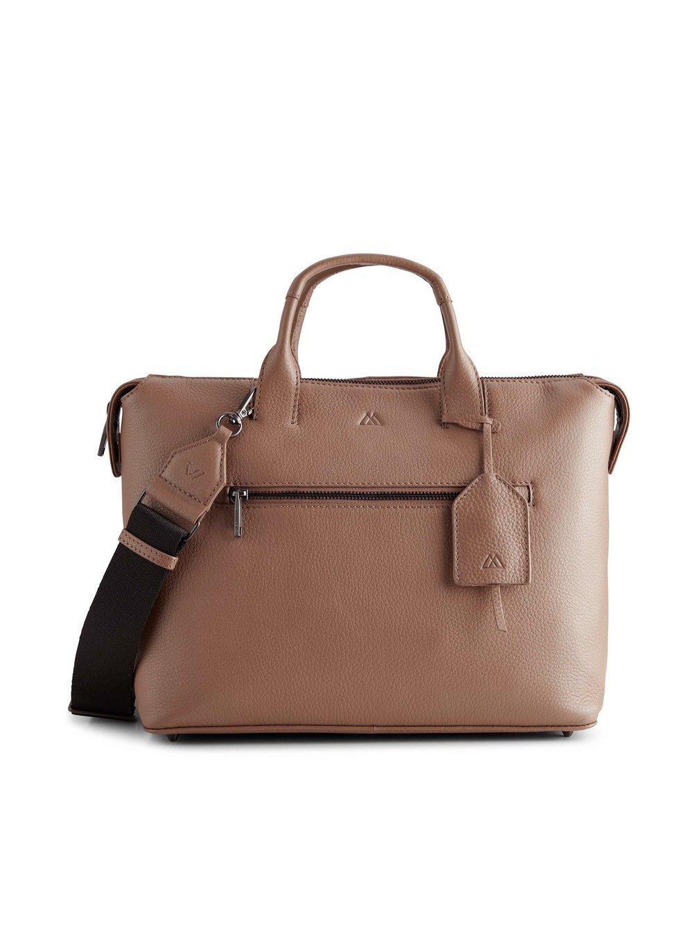 Markberg Arbeitstasche Damen Leder, beige von Markberg