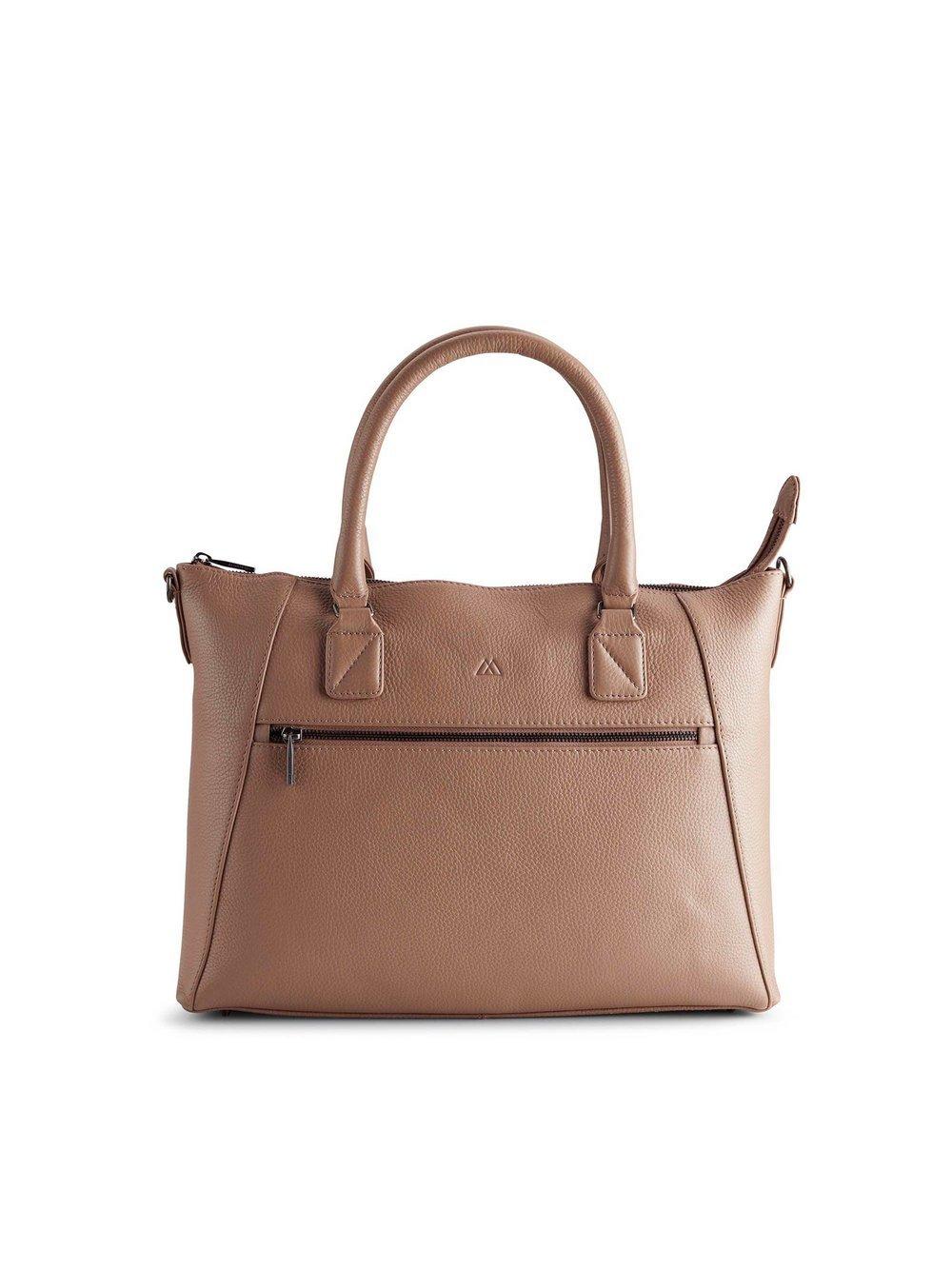 Markberg Arbeitstasche Damen Leder, beige von Markberg