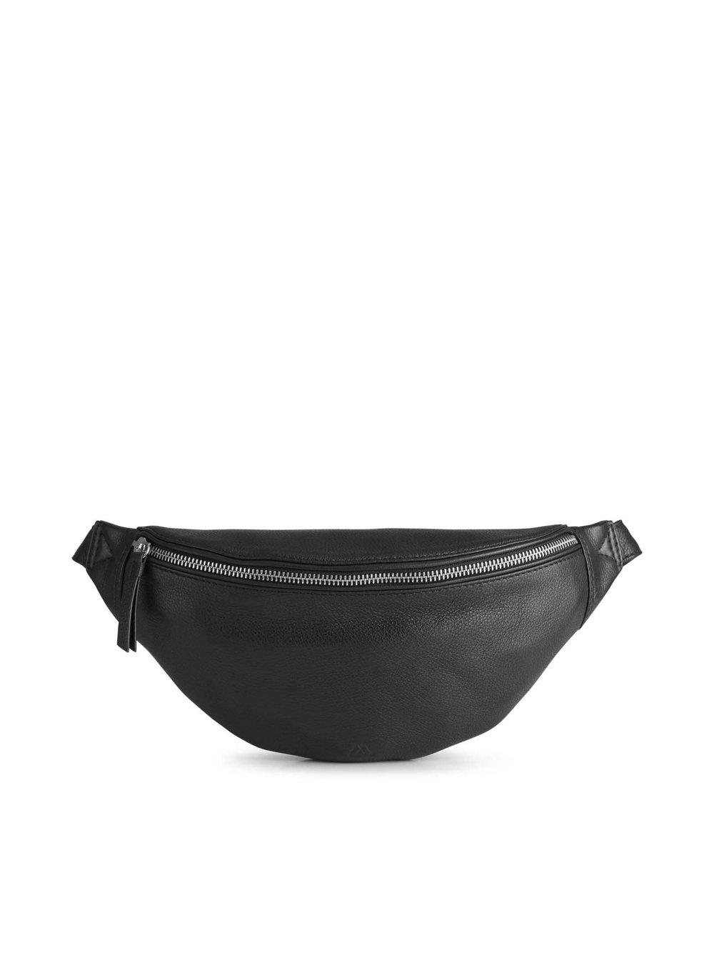 Markberg Bauchtasche Damen Leder, schwarz von Markberg