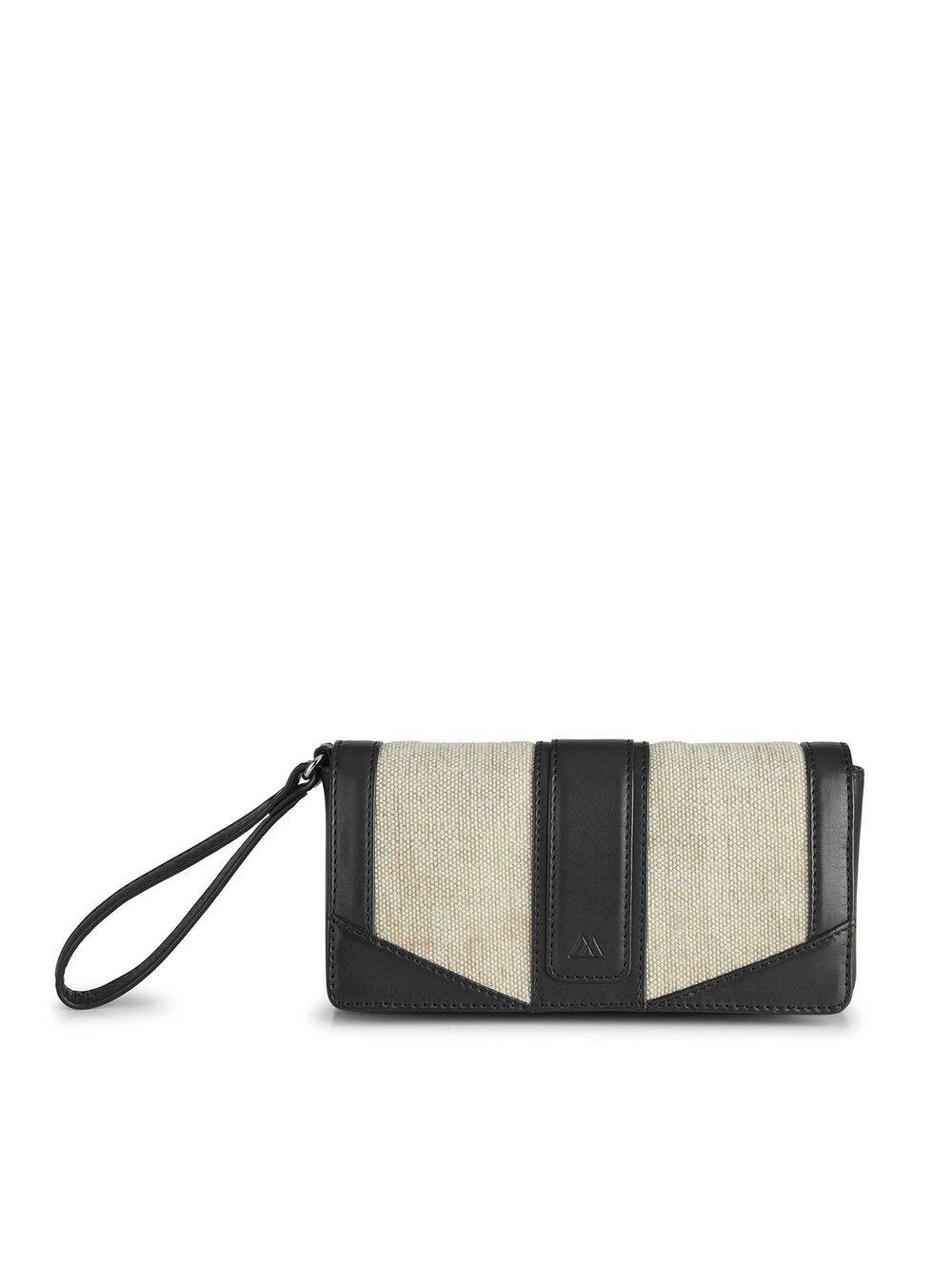 Markberg Clutch Damen Leder, schwarz von Markberg