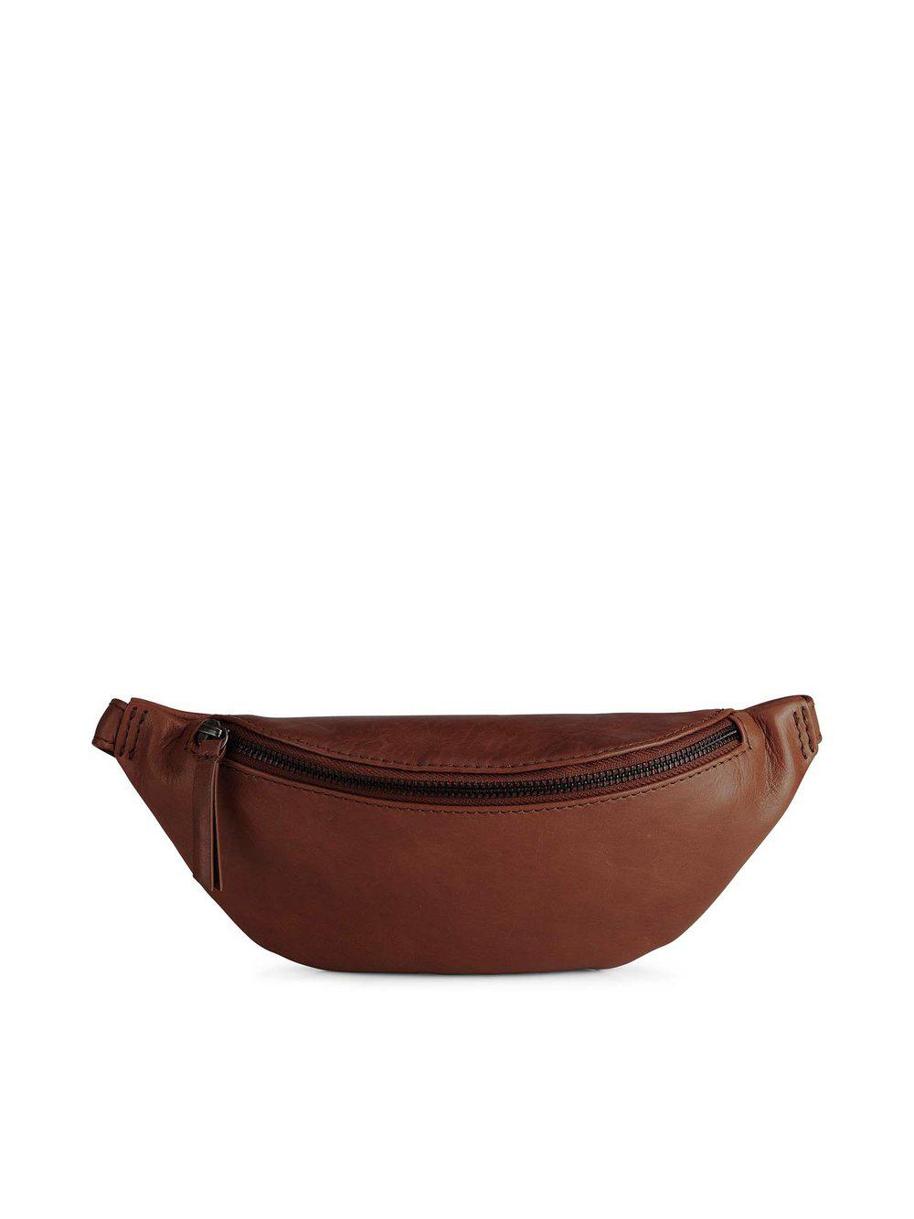 Markberg Gürteltasche Damen Leder, kastanie von Markberg