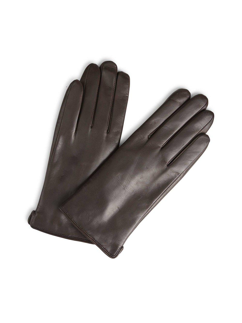 Markberg Handschuhe Damen Leder, braun von Markberg