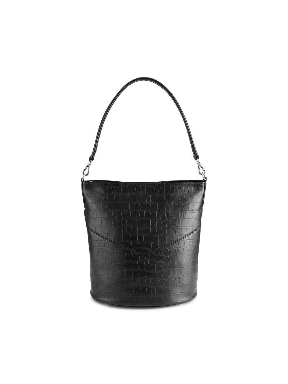 Markberg Schultertasche Damen Leder, schwarz von Markberg