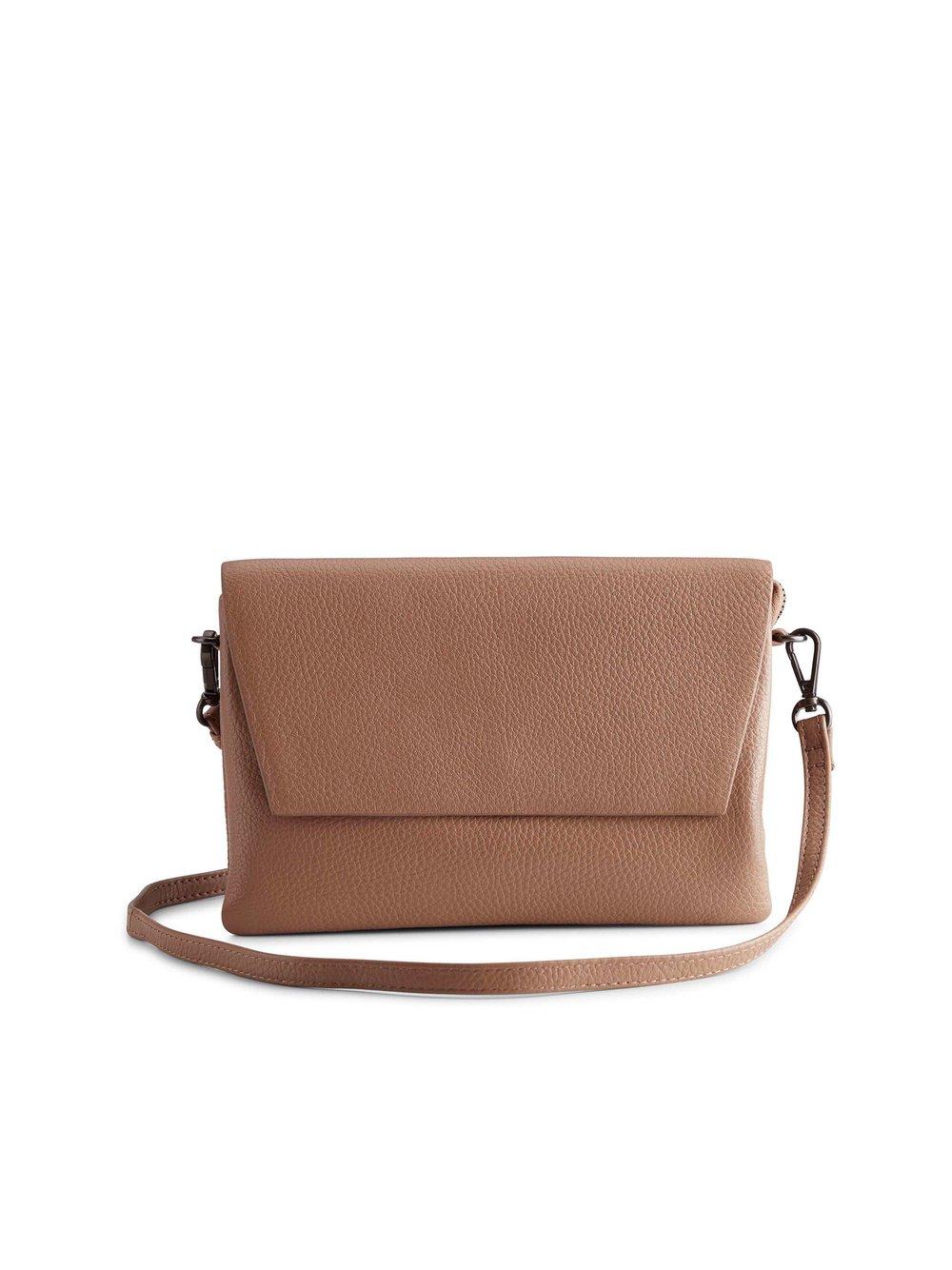 Markberg Umhängetasche Damen Leder, beige von Markberg