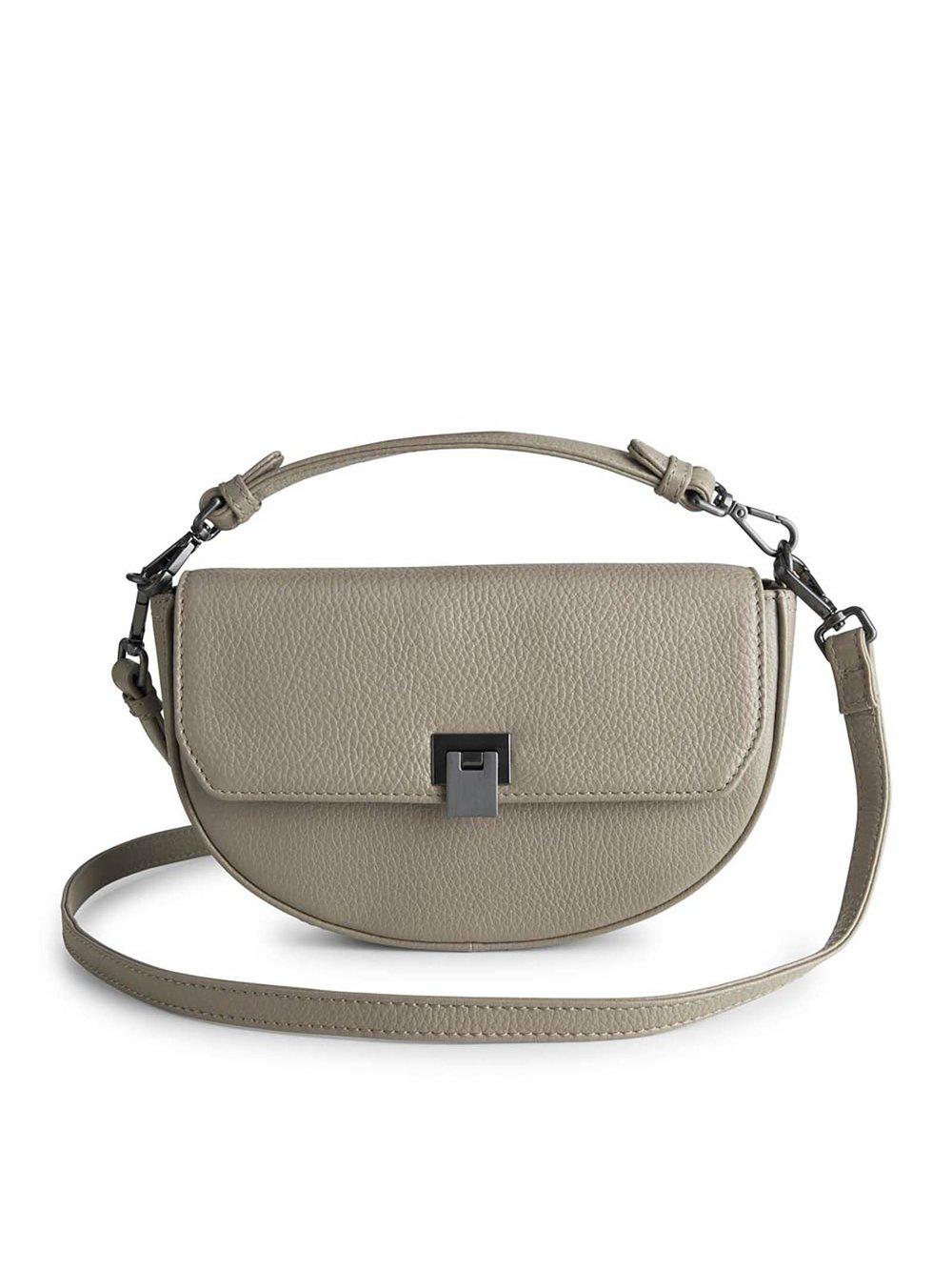 Markberg Umhängetasche Damen Leder, beige von Markberg