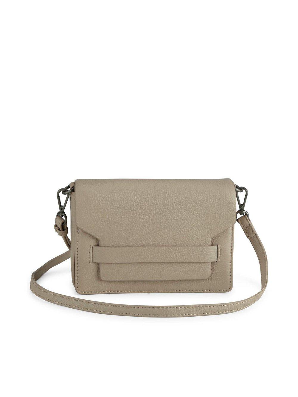 Markberg Umhängetasche Damen Leder, beige von Markberg