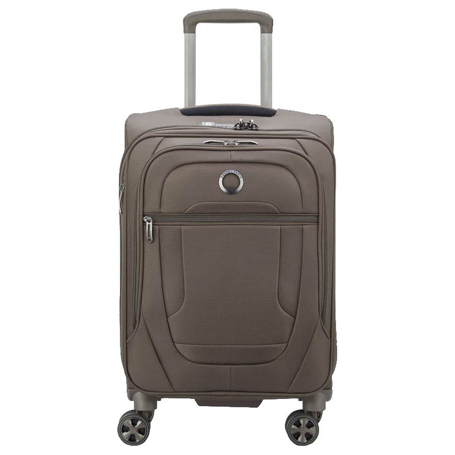 Delsey Paris Helium Dlx 2.0 Slim Line - 4-Rollen-Kabinentrolley 55 cm (mokka) von Markenkoffer DE