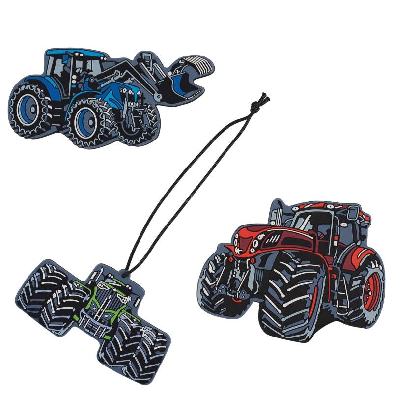 DerDieDas Zubehör Wechselbuttons ErgoFlex. Max & Easy 3tlg. (Traktor) von Markenkoffer DE