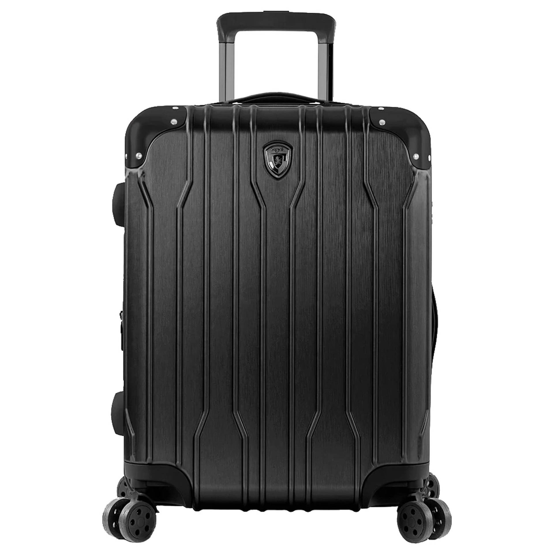 Heys Xtrak - 4-Rollen-Kabinentrolley S 55 cm erw. (schwarz) von Markenkoffer DE