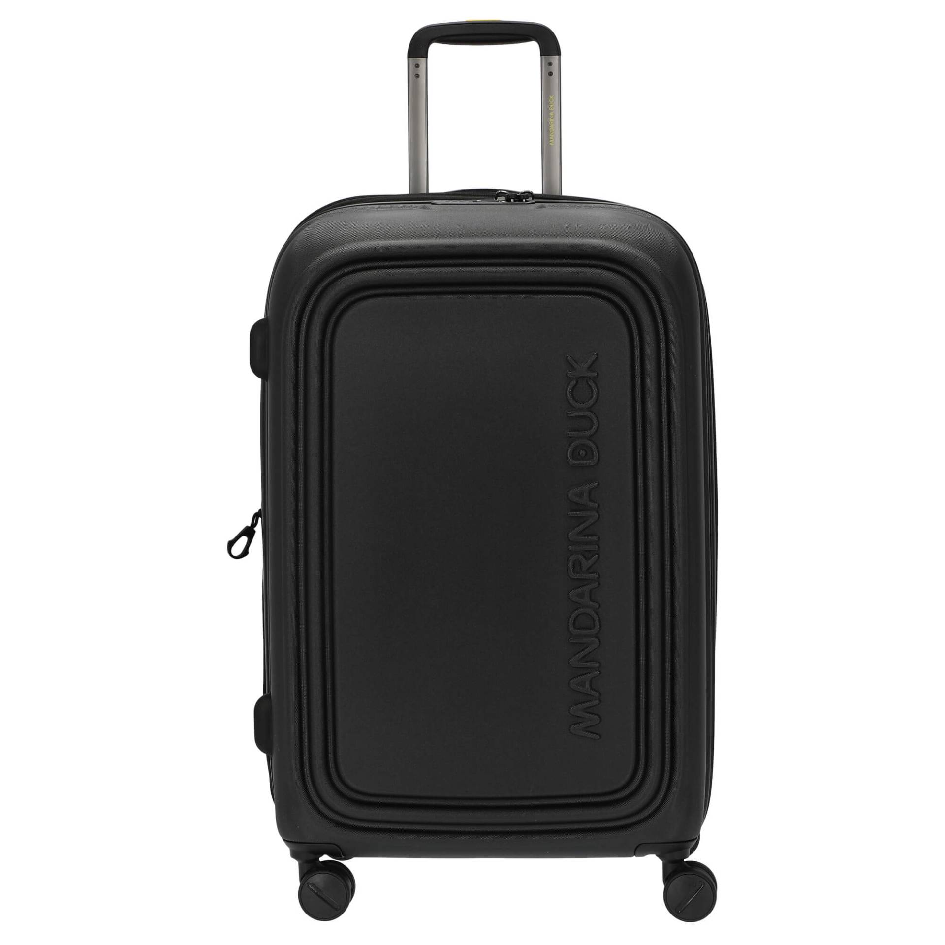 Mandarina Duck Logoduck+ - 4-Rollen-Trolley 70 cm M erw. (black) von Markenkoffer DE