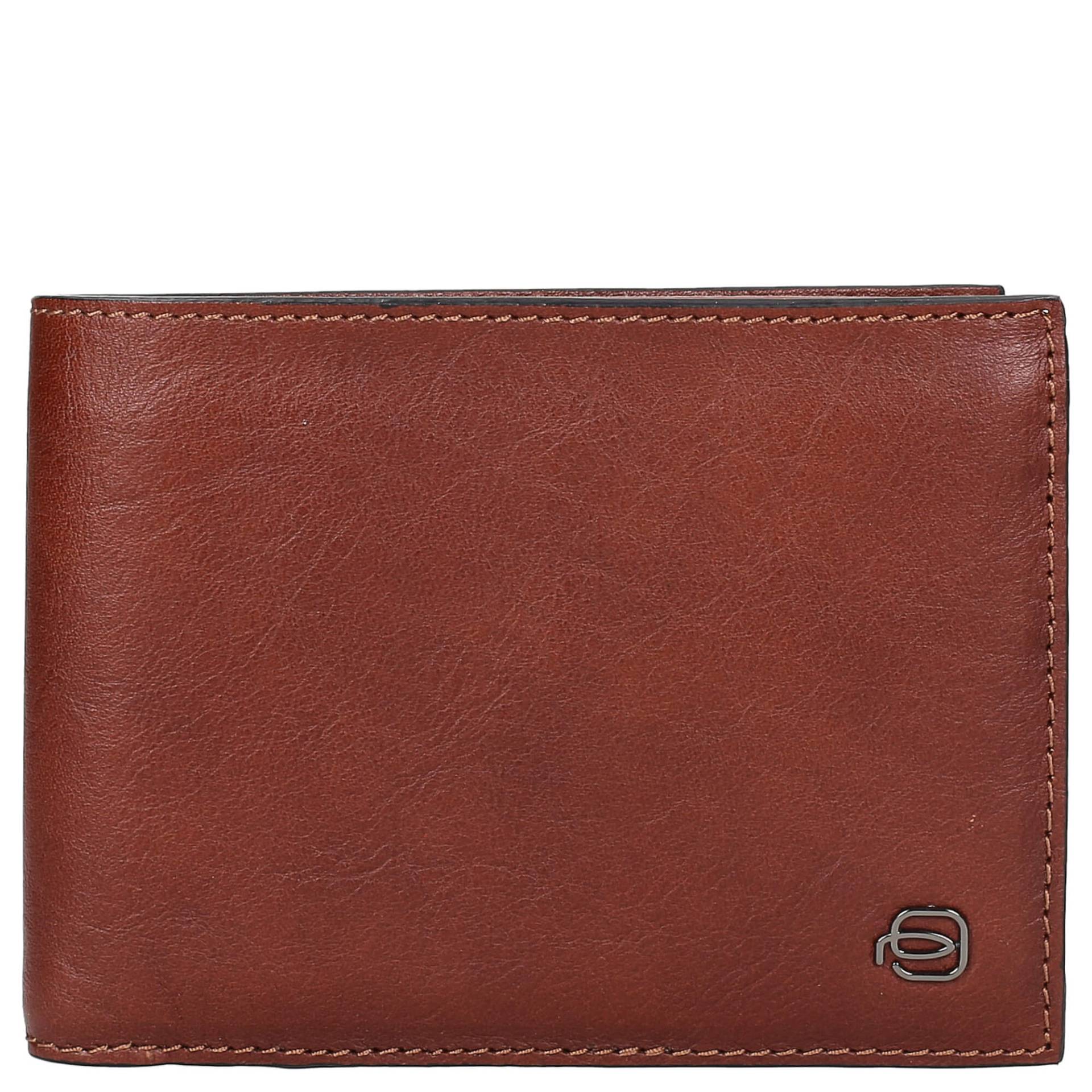 Piquadro Black Square - Herrengeldbörse 4cc 12.5 cm (brown) von Markenkoffer DE