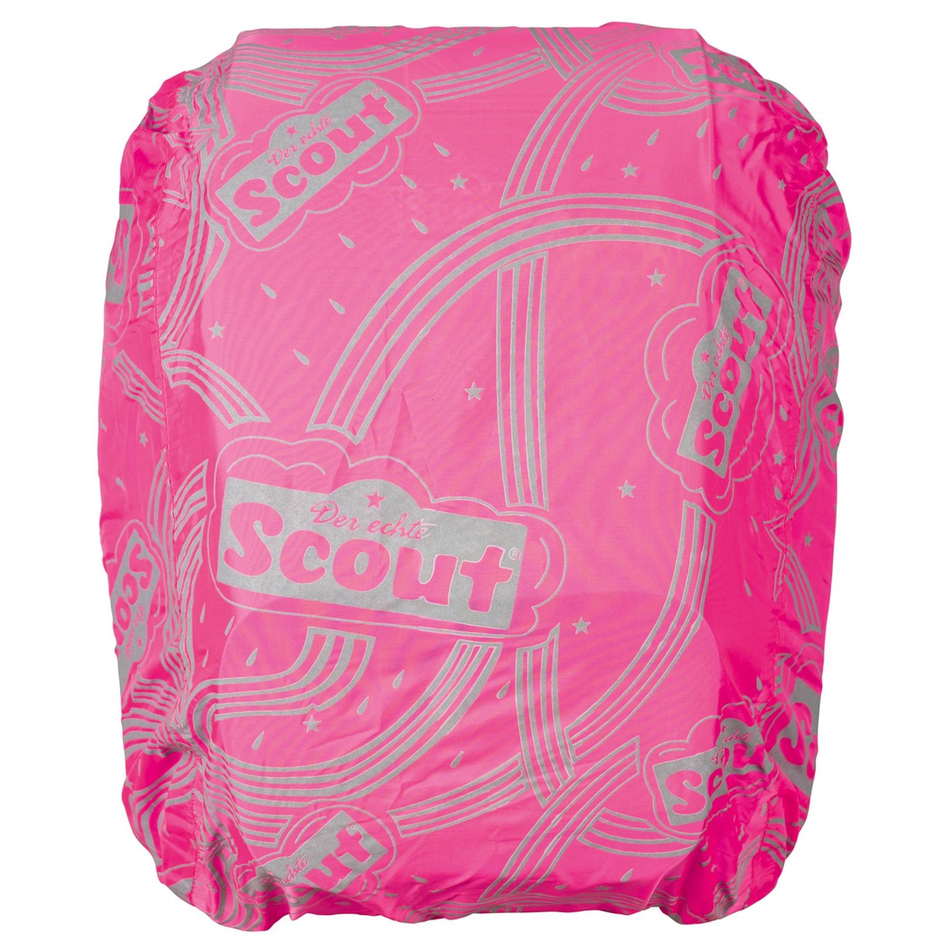 Scout Neon Safety Cape - Regencover (Pink) von Markenkoffer DE