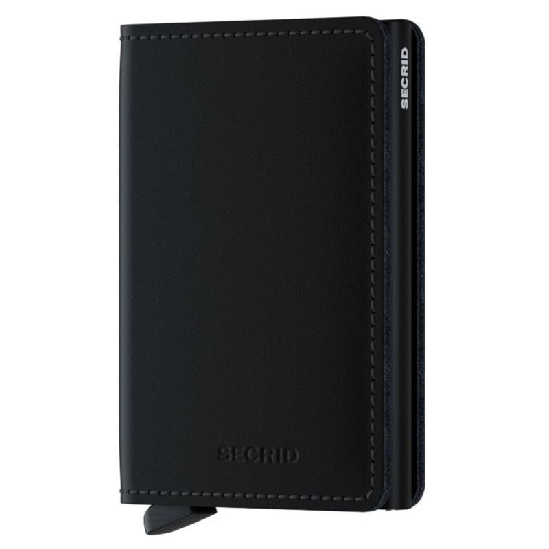 Secrid Matte Slimwallet - Geldbörse RFID 6.8 cm (black) von Markenkoffer DE