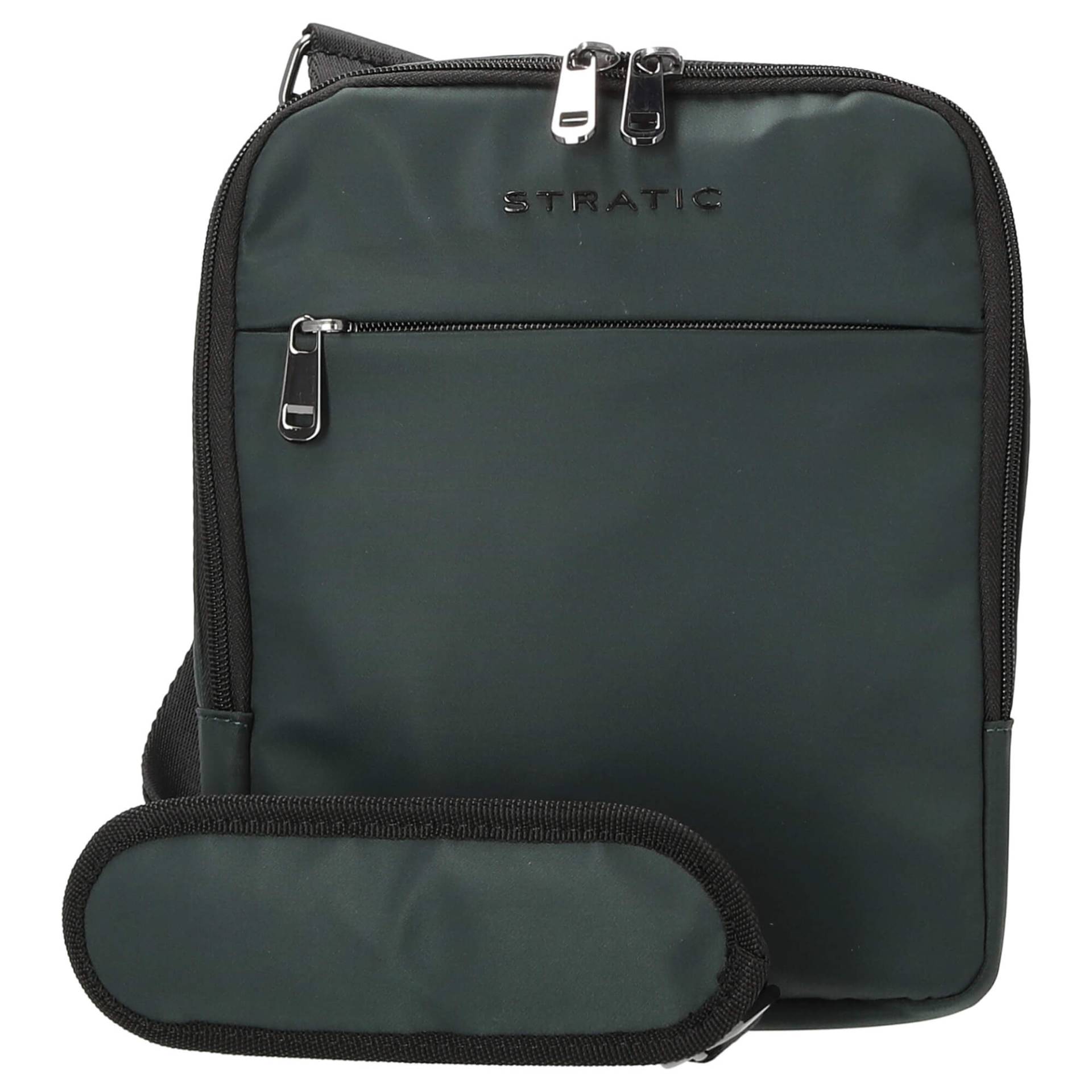 Stratic Pure Messenger Bag S - Umhängetasche (dark green) von Markenkoffer DE
