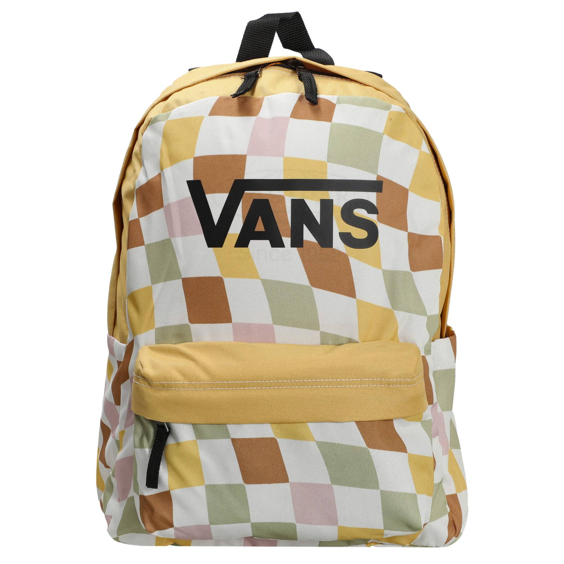 Vans Girls Realm H20 - Rucksack 42 cm (wavy checkerboard ochre) von Markenkoffer DE