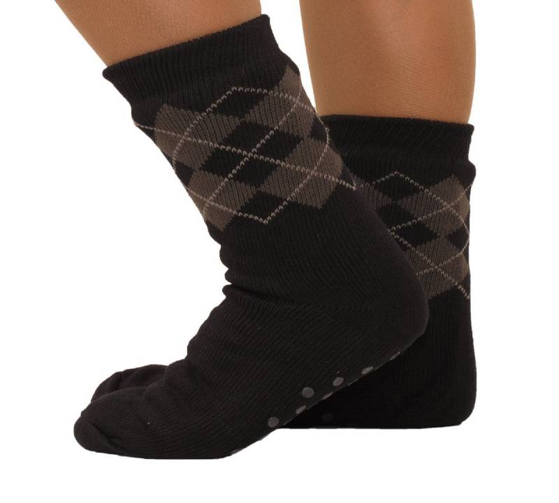 Markenwarenshop-Style Haussocken Herren Hüttensocken Hüttenschuhe Hausschuhe ABS Teddy Gr.42-47 Farbe: von Markenwarenshop-Style