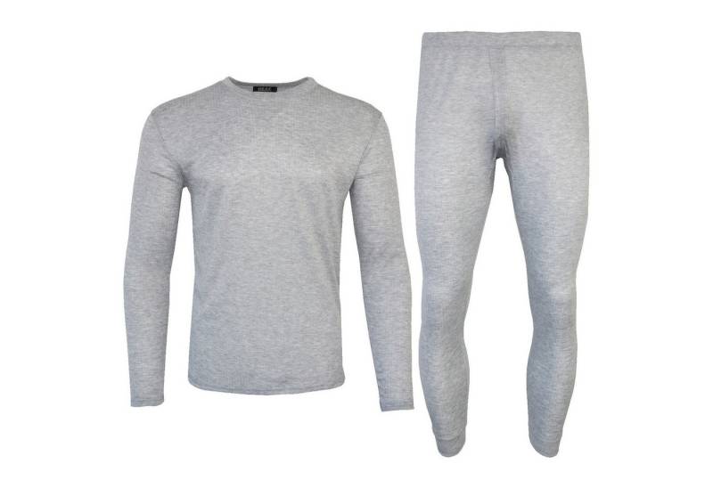Markenwarenshop-Style Thermounterhose Herren Thermo Lange Unterhose und Unterhemd HEAT BOOSTER Gr. XXL (Set aus 1 langen Thermo-Unterhose und 1 Langarm-Thermo-Unterhemd) von Markenwarenshop-Style
