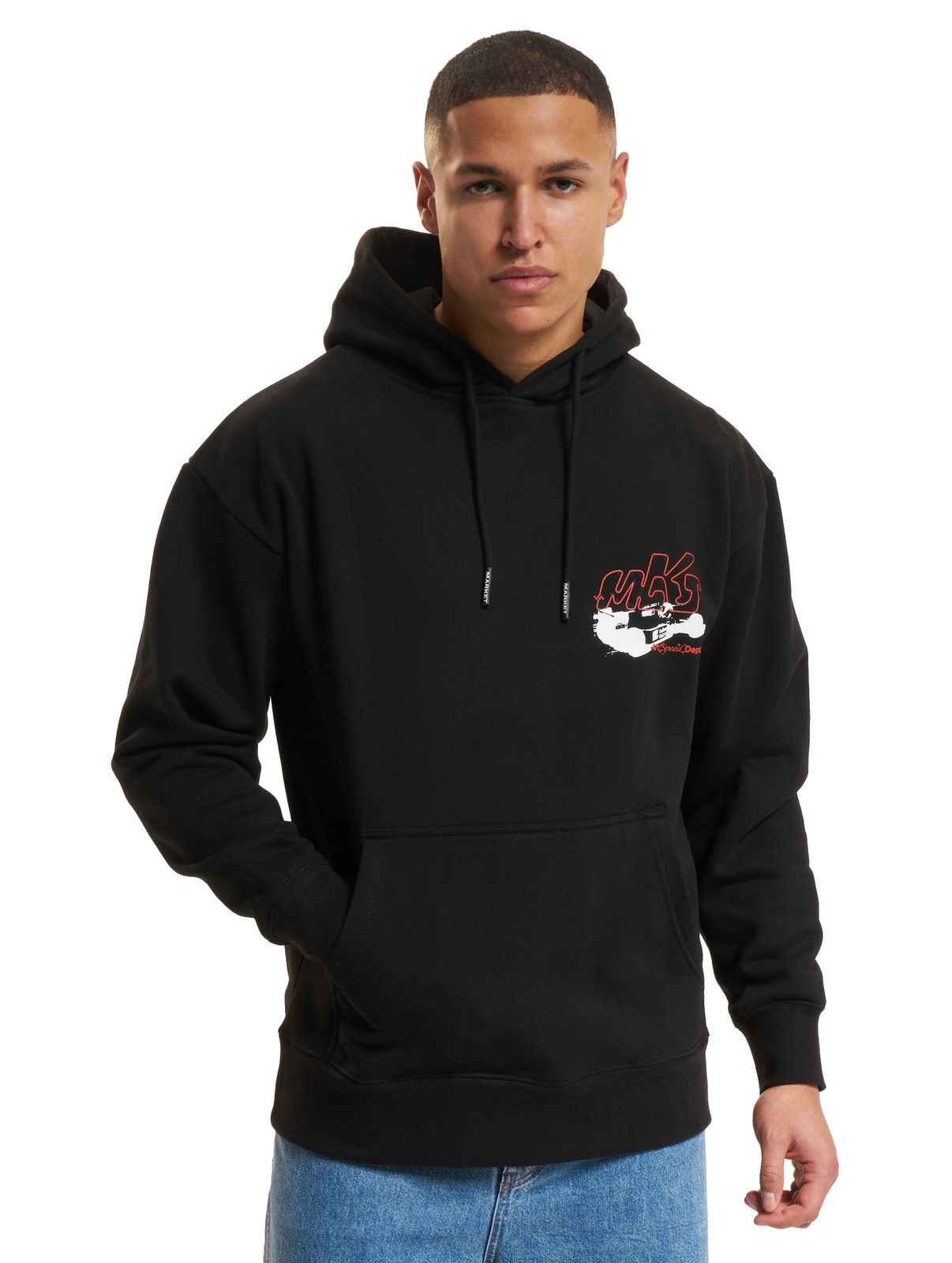 Market Corsa Hoodies schwarz von Market