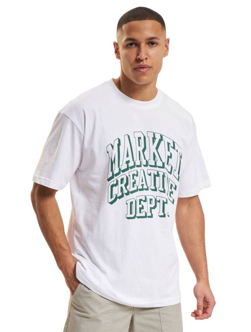 Market Creative Dept Arc T-Shirts weiß von Market